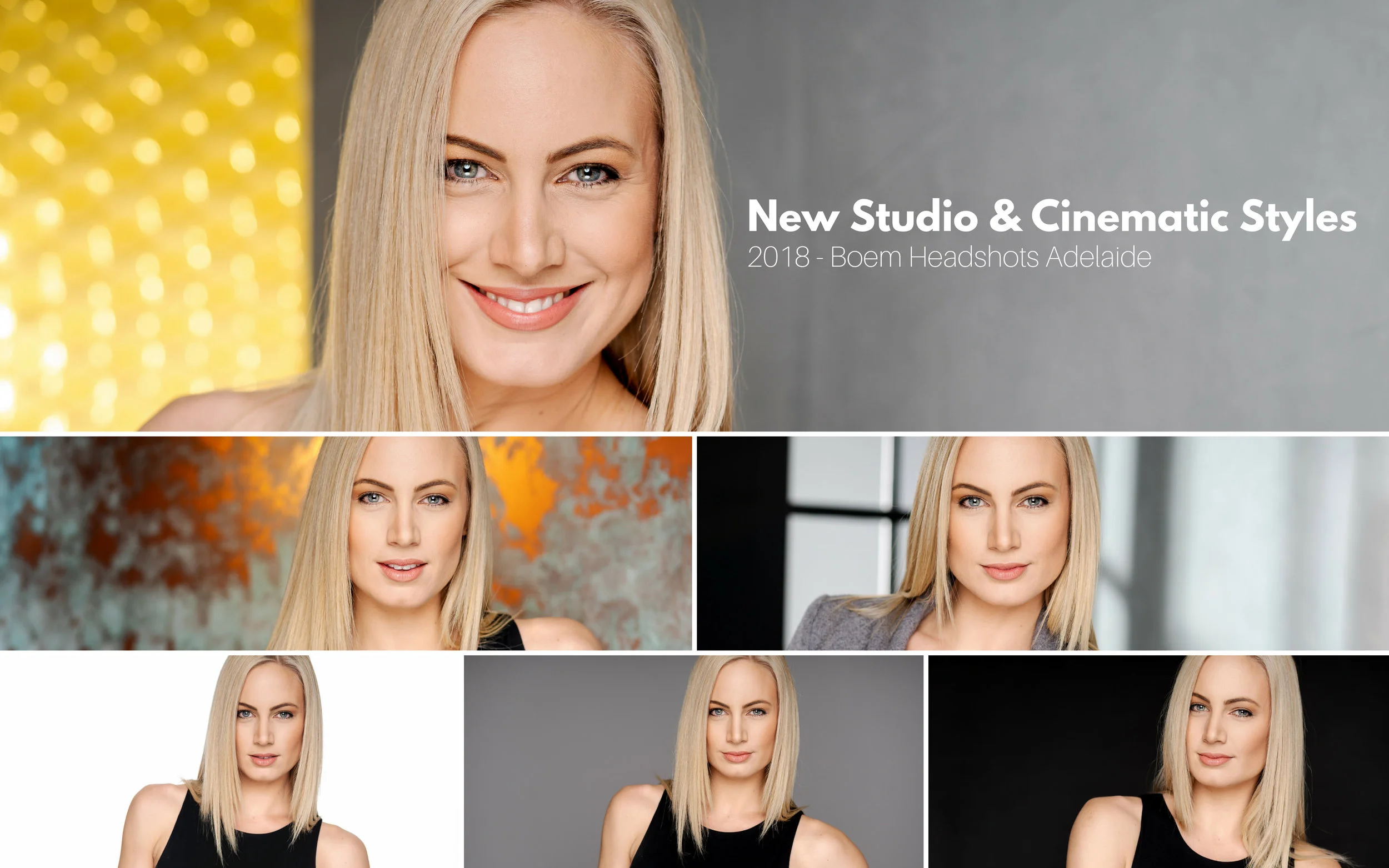 Latest Studio and Cinematic Headshot Styles for 2018-2019