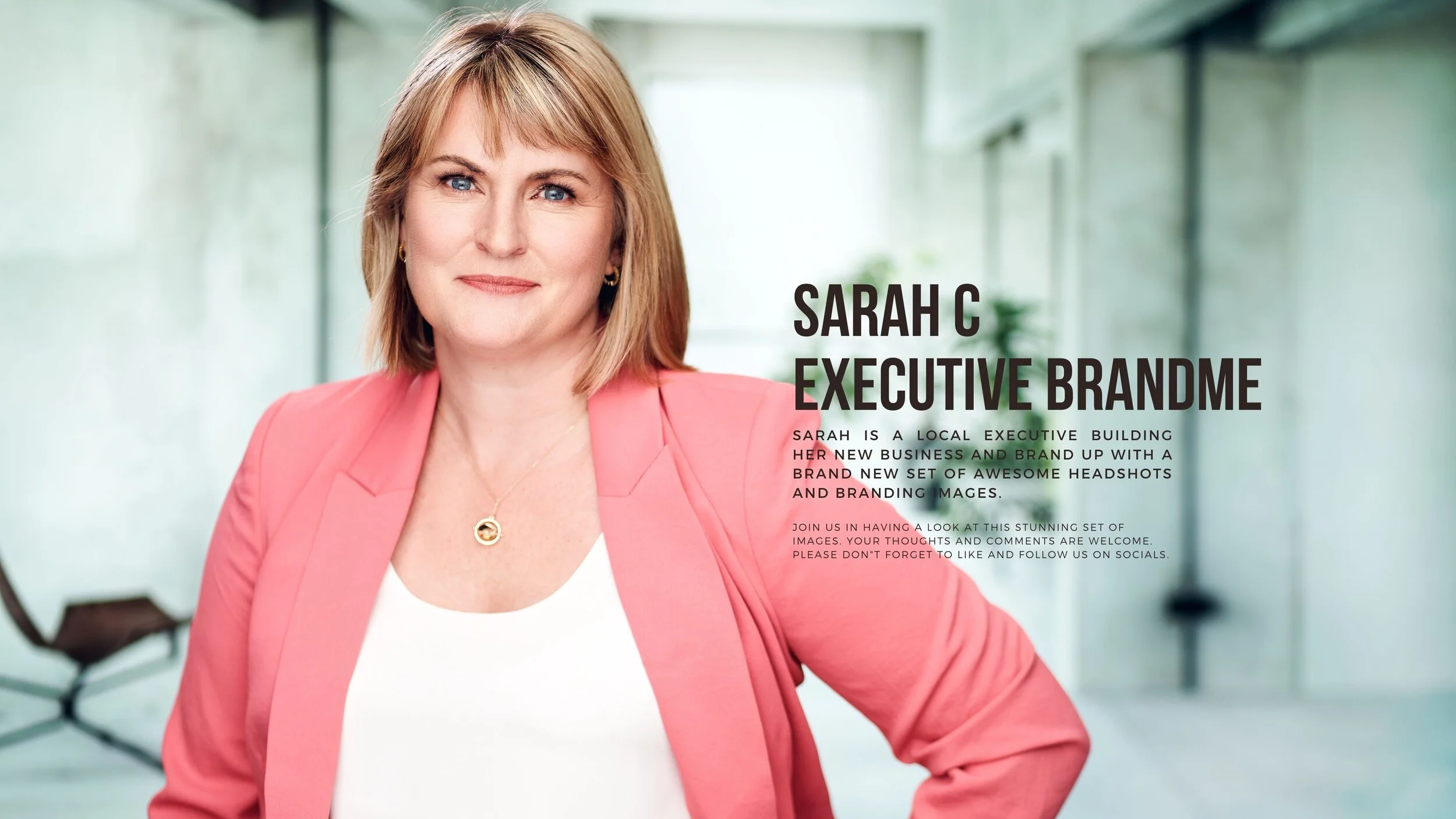 Sarah Cocker Sarah CF - Executive Branding and Portraits - Boem Headshots Adelaide ...