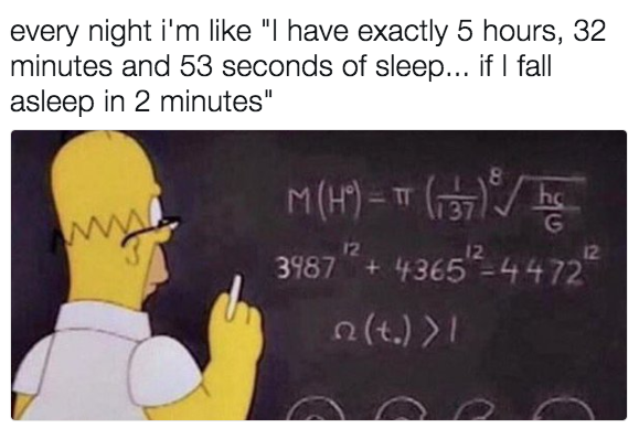 Monday's Meme: About My Sleep Habits