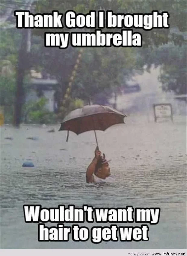 Monday's Meme: About the weather this morning