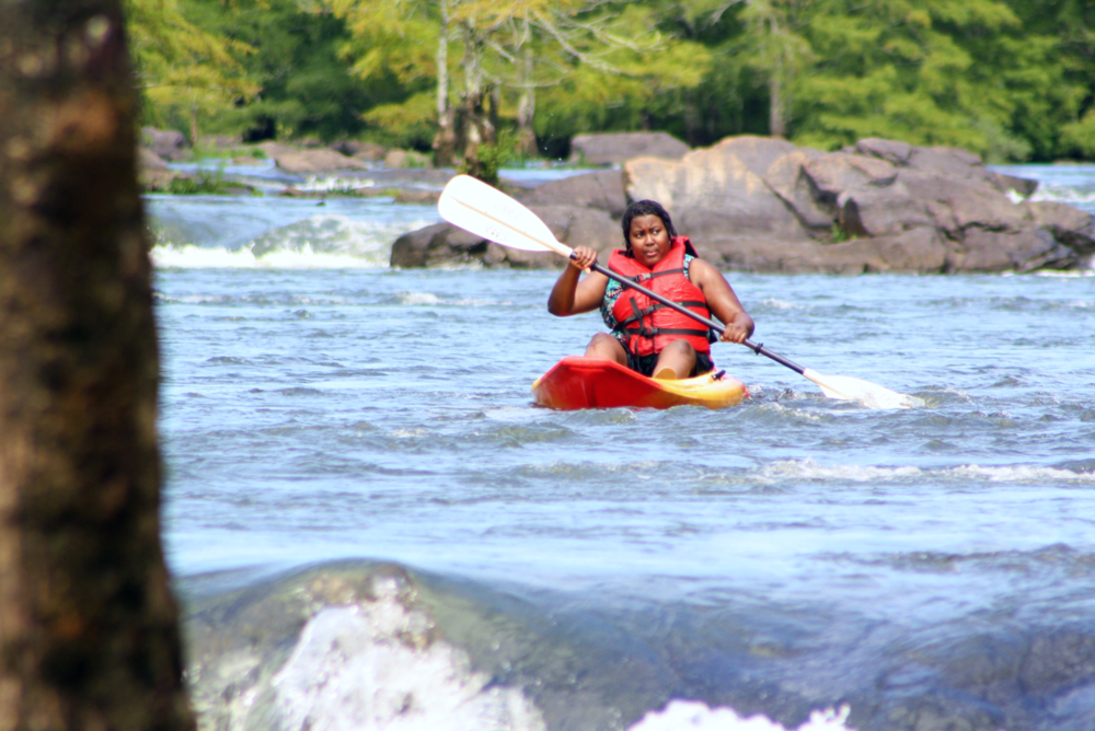 The Broken Bow Mountain Fork River, Oklahoma
