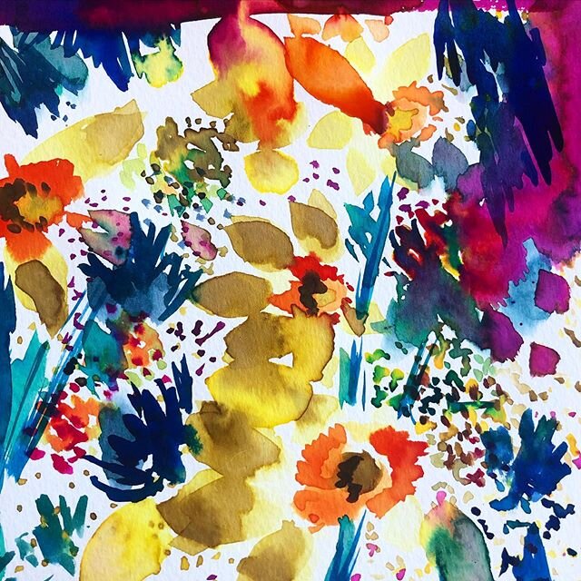 Thrilled @helendealtry is organizing painting challenges to keep us sane during this self-quarantine. Today&rsquo;s challenge was to paint a daffodil which gave me some serious spring fever.🌼🌸💐 .
.
.
#paintingwithdealtry #springfever #boston #camb