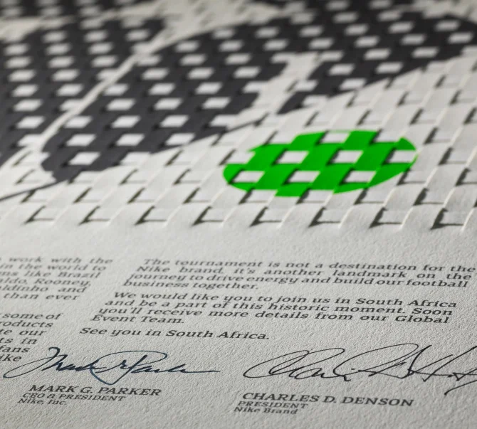 Nike 2010 World Cup Invitation