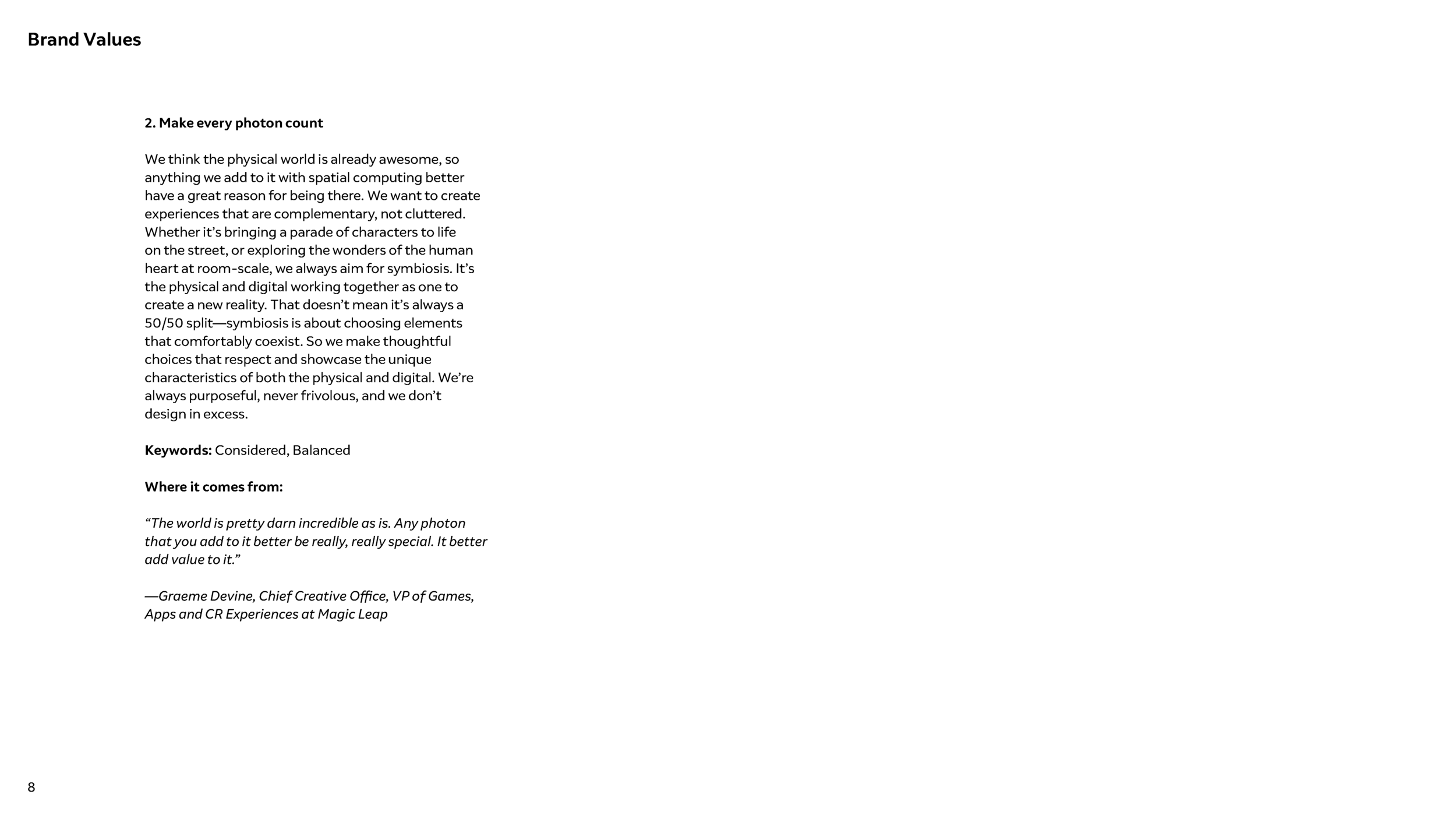 Magic Leap Brand Guidelines