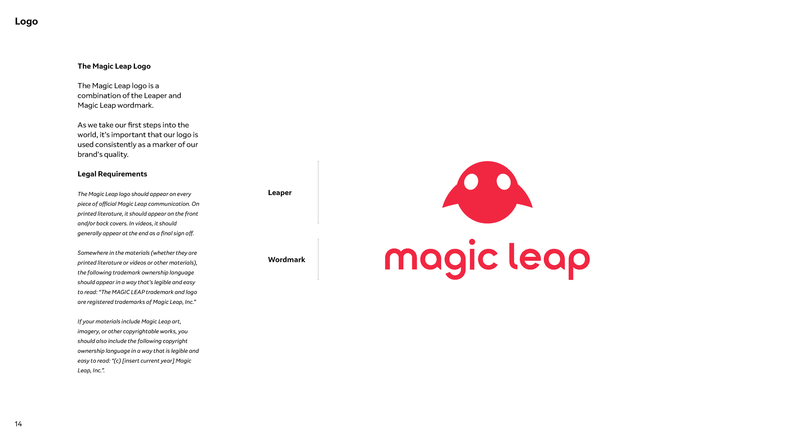 Magic Leap Brand Guidelines