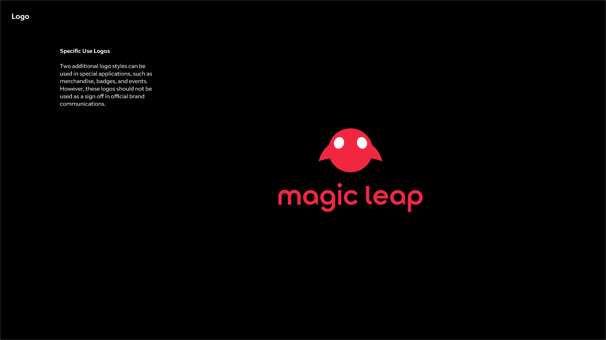 Magic Leap Brand Guidelines