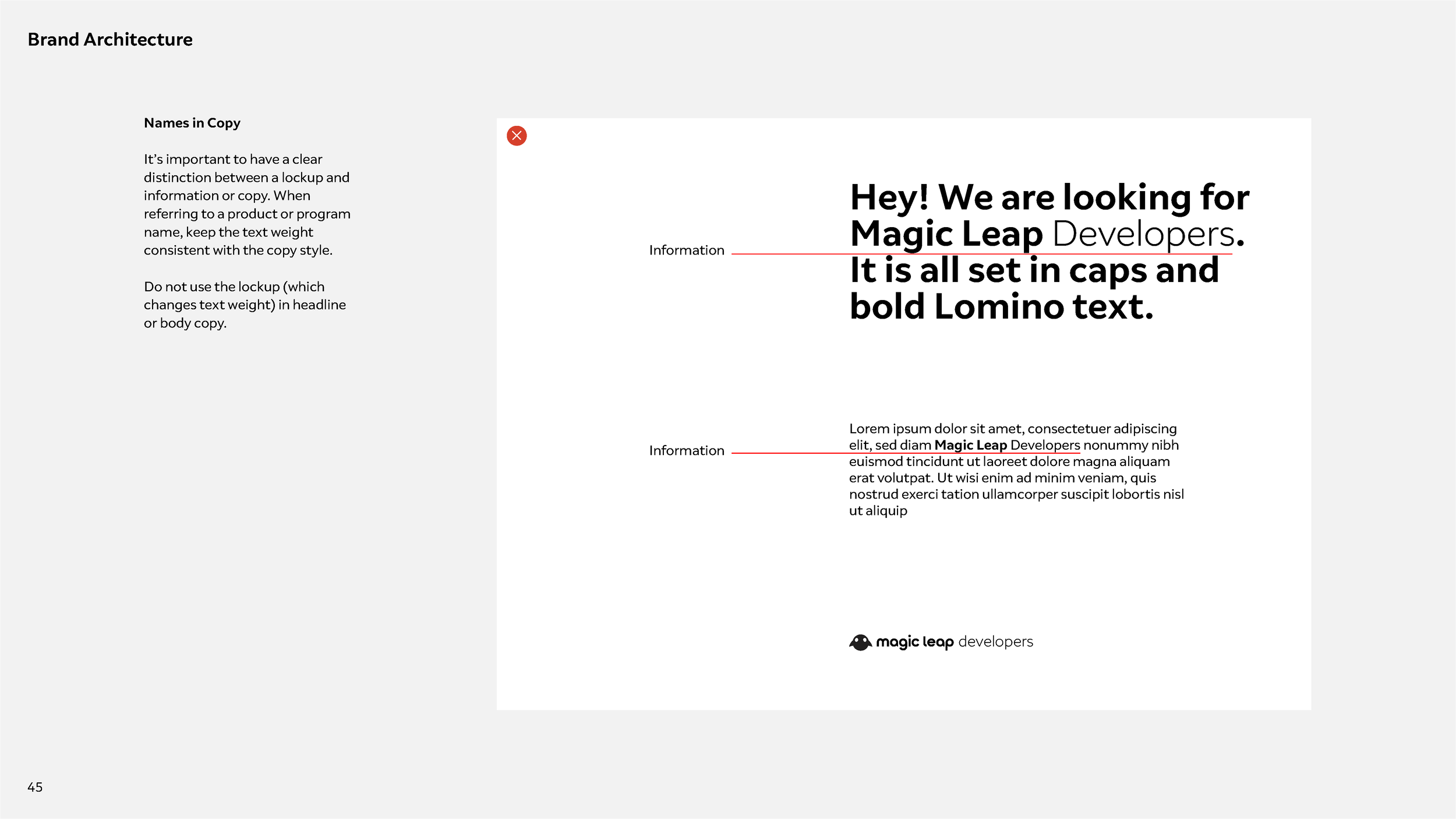 Magic Leap Brand Guidelines