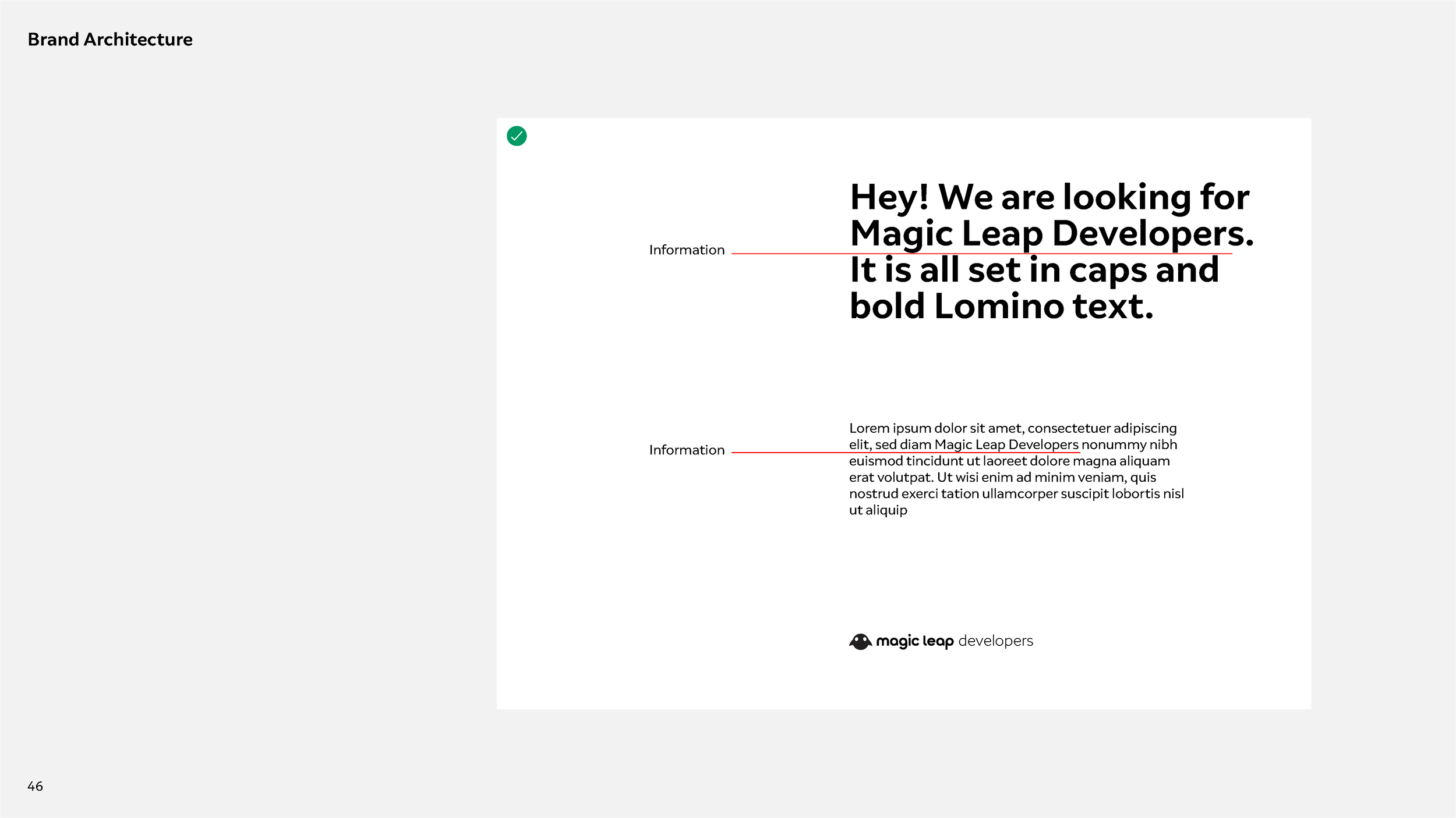 Magic Leap Brand Guidelines