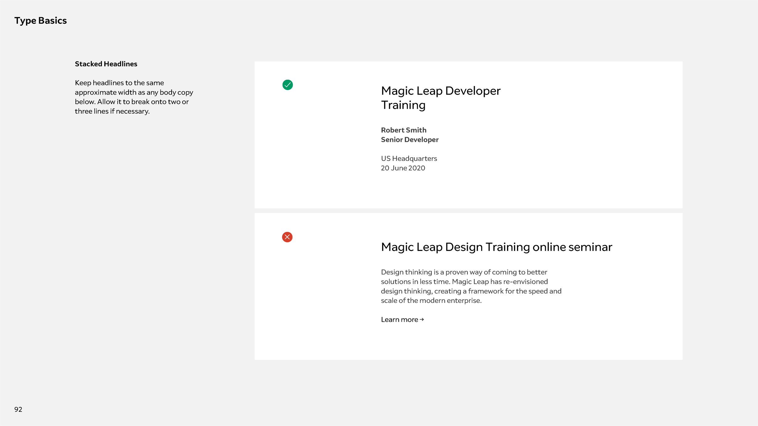 Magic Leap Brand Guidelines