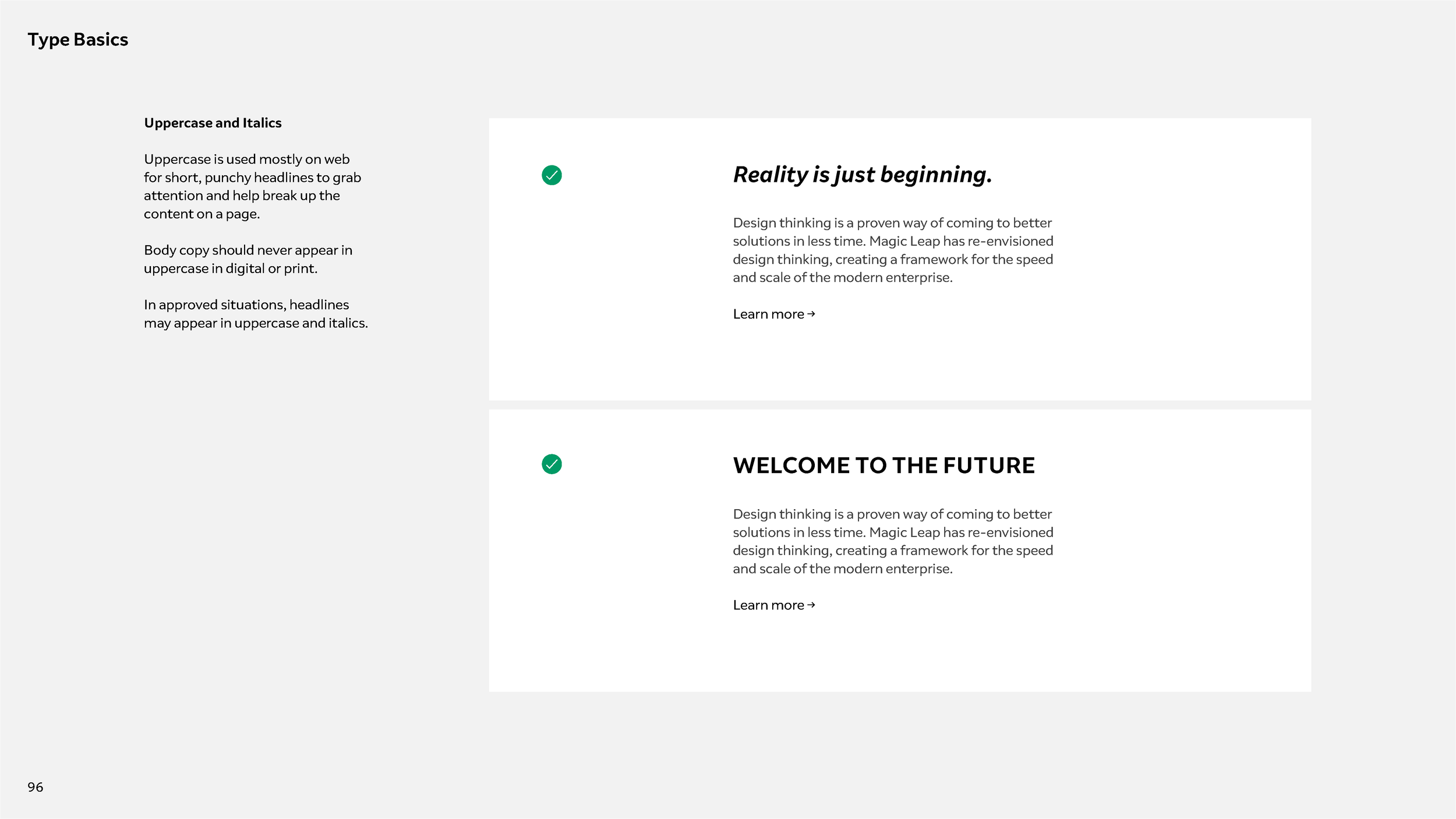 Magic Leap Brand Guidelines