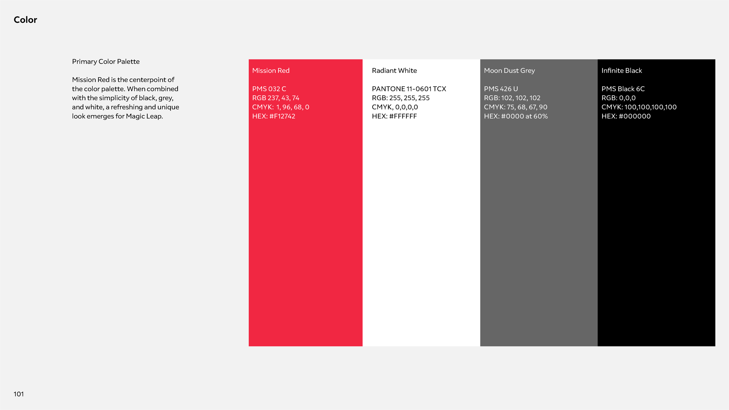 Magic Leap Brand Guidelines