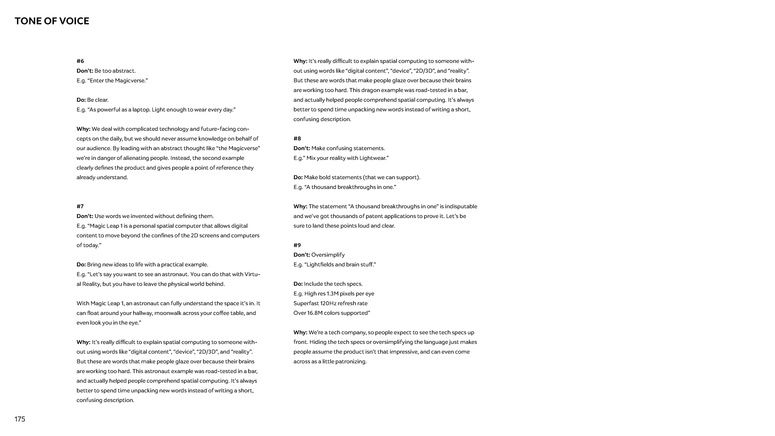 Magic Leap Brand Guidelines