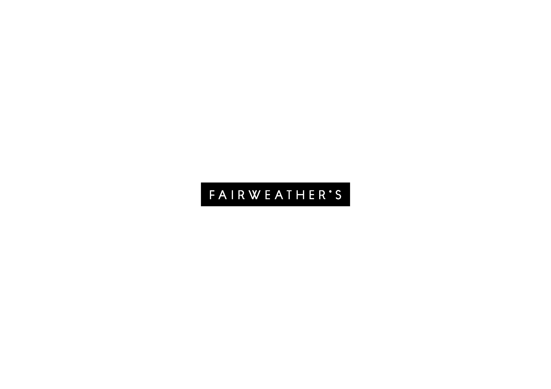 Fairweather's Brand Identity