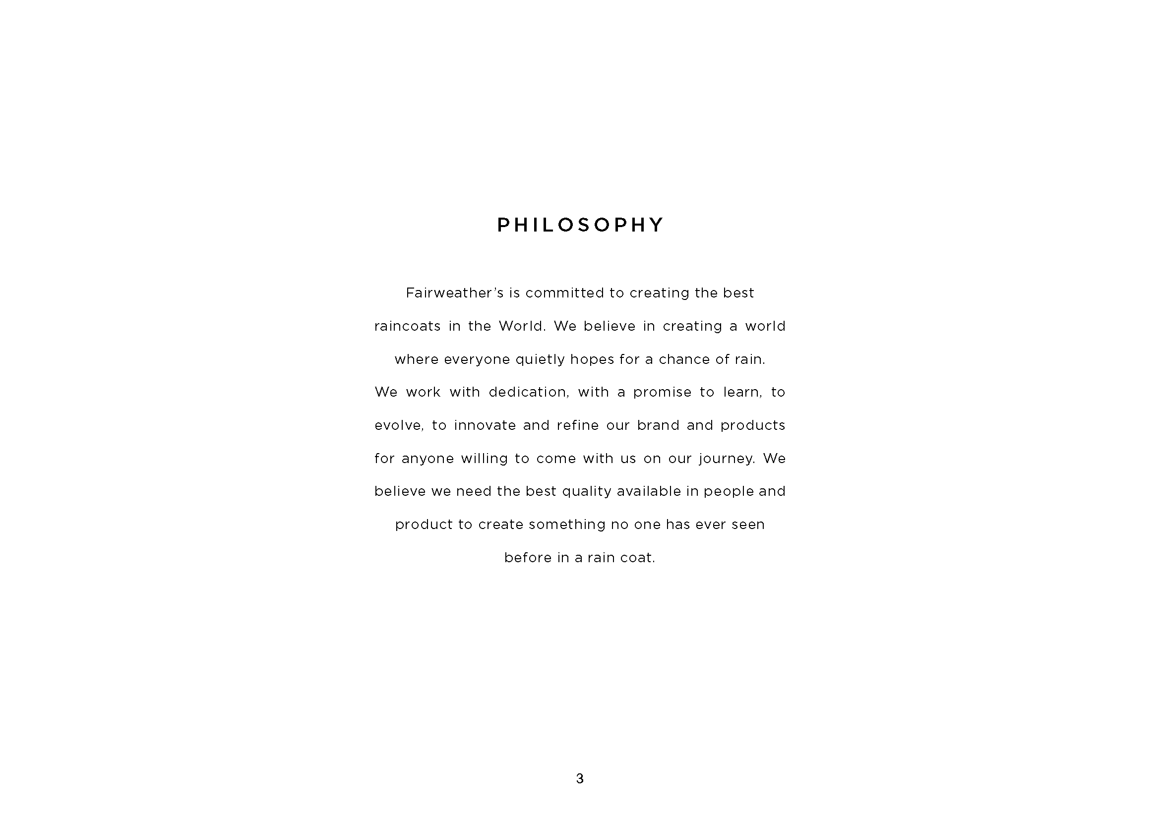 Fairweather's Brand Identity