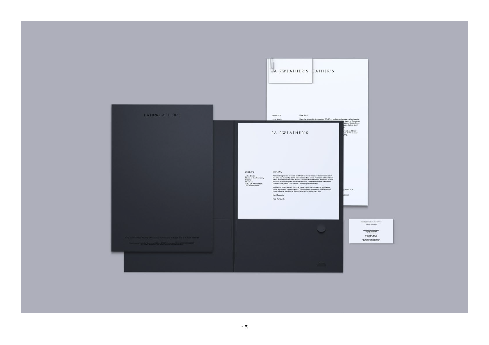 Fairweather's Brand Identity