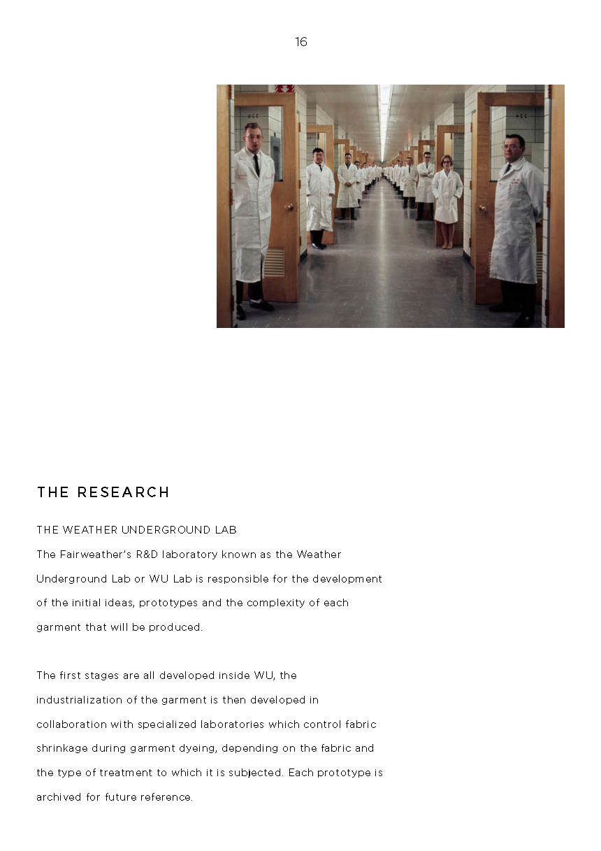 Fairweather's Brand Book