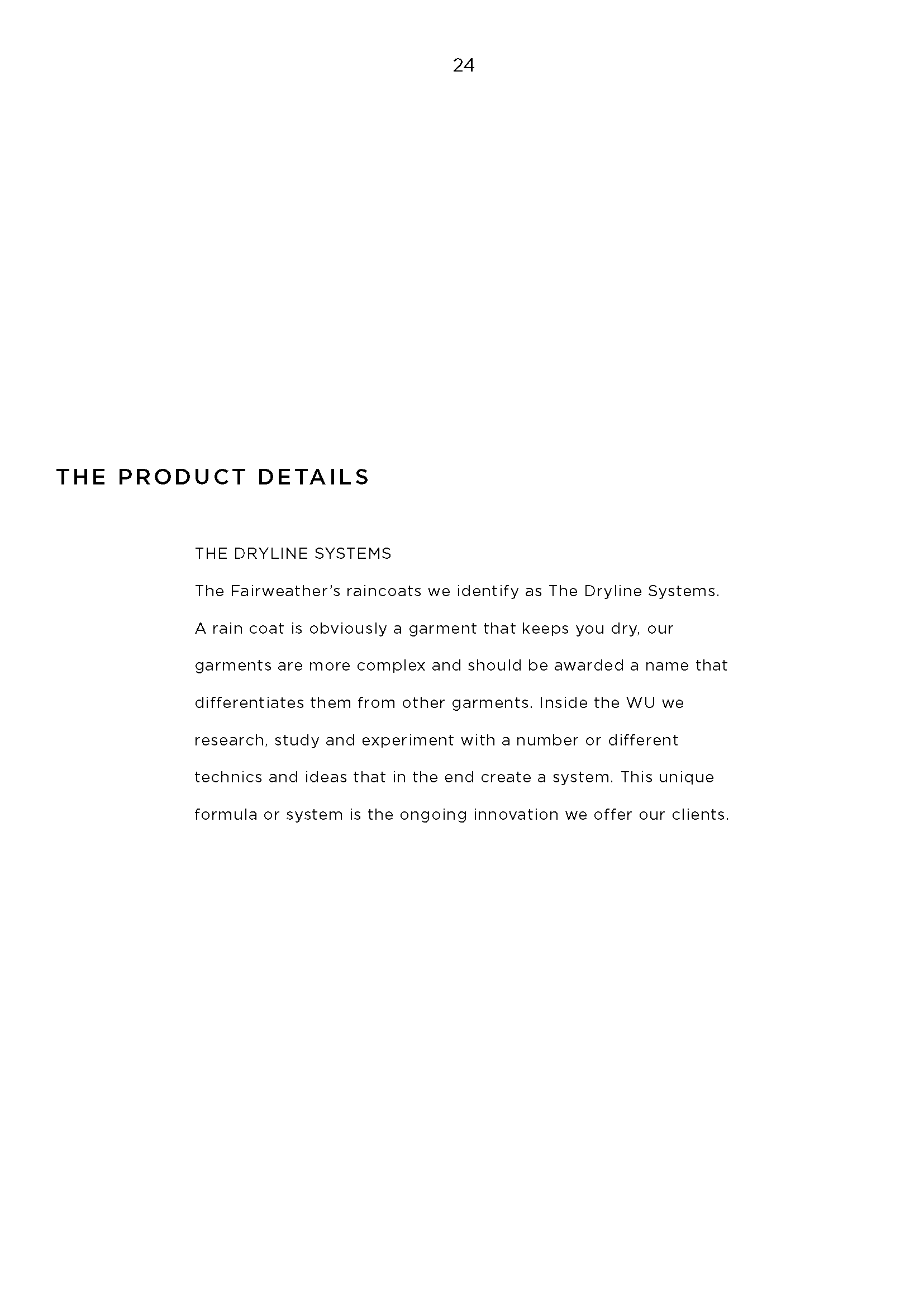 Fairweather's Brand Book