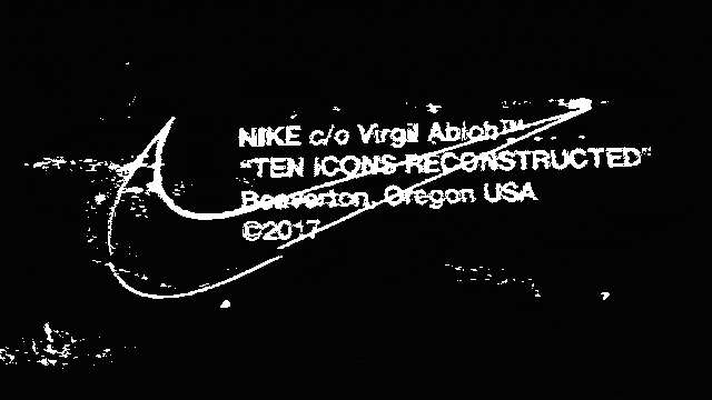 Nike c/o Virgil Abloh