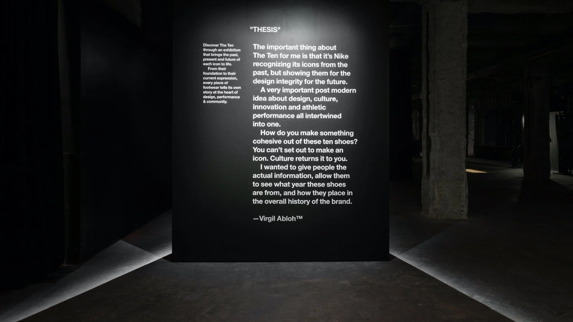 Nike c/o Virgil Abloh