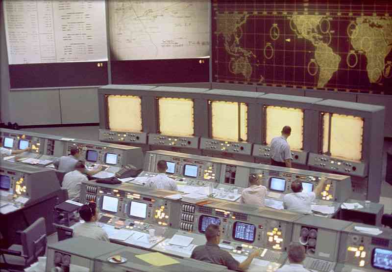 NASA Gemini Control Room