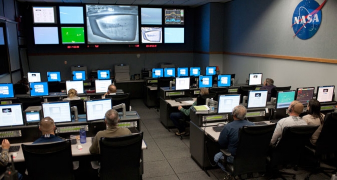 NASA Dryden Control Room