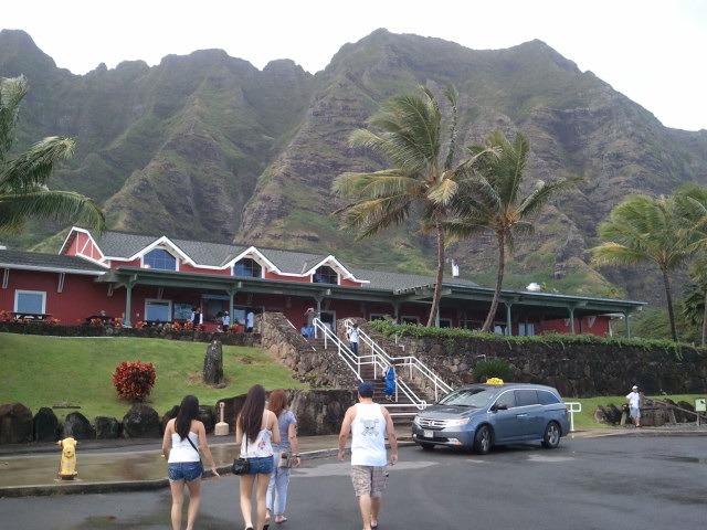 Around the island. Kualoa Ranch