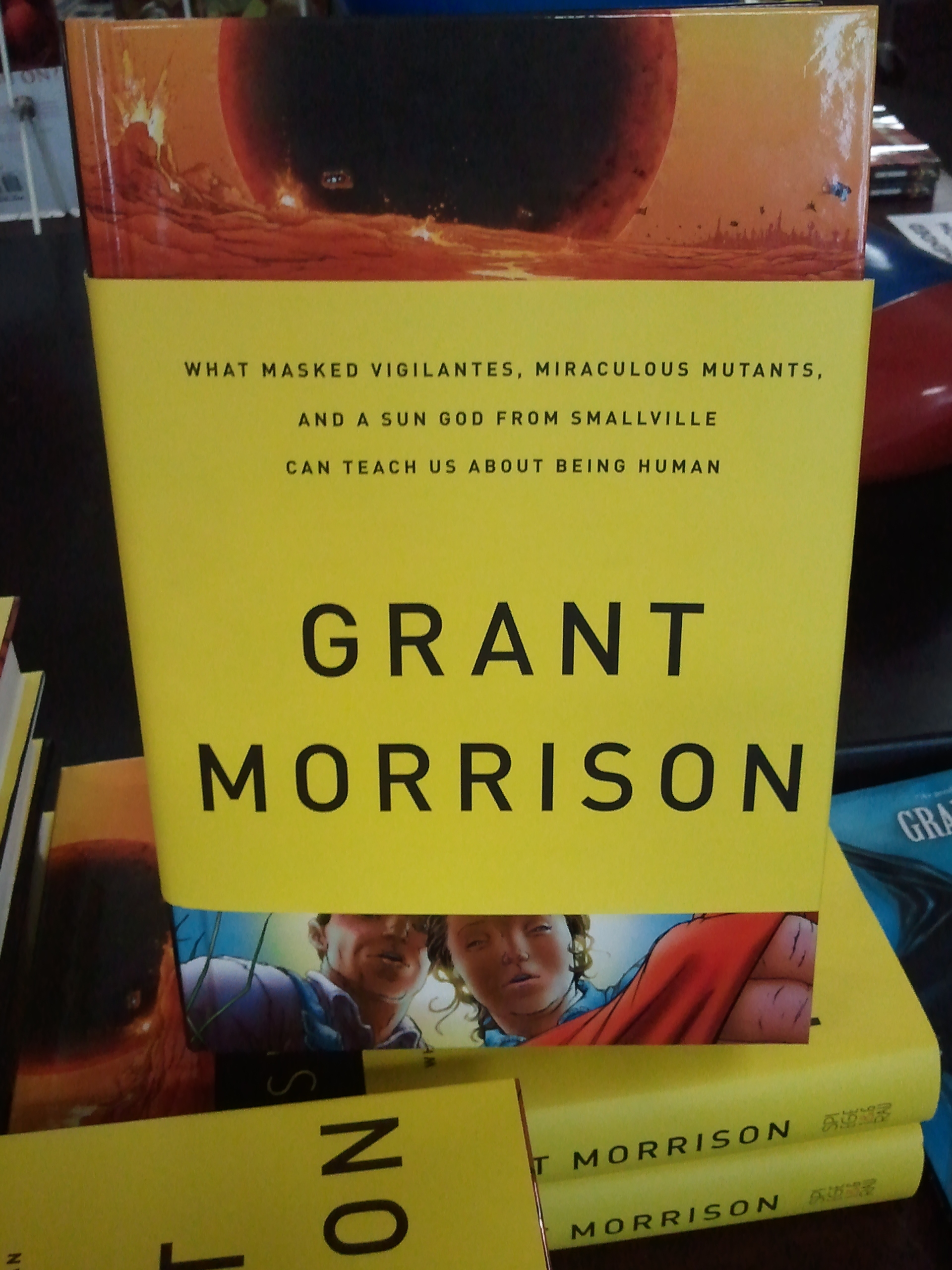 Grant Morrison Book Signing