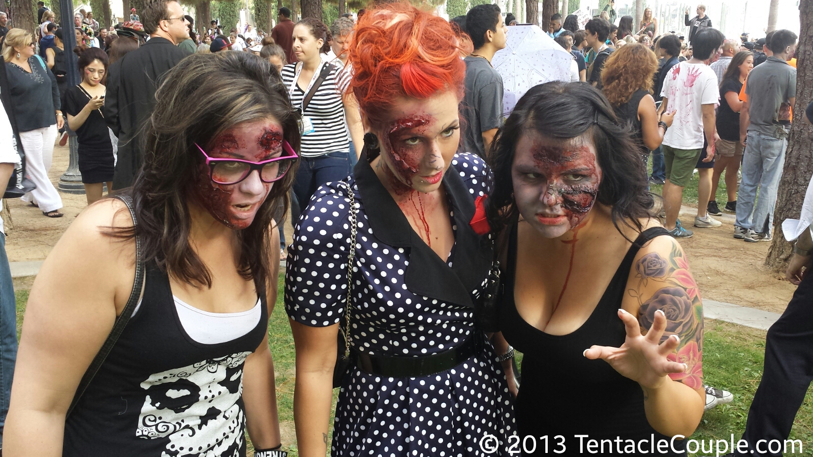 San Diego Comic-Con 2013 - Zombie Trio 2