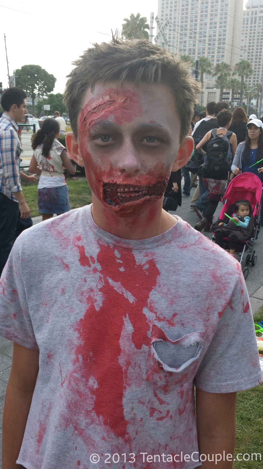 San Diego Comic-Con 2013 - Young zombie