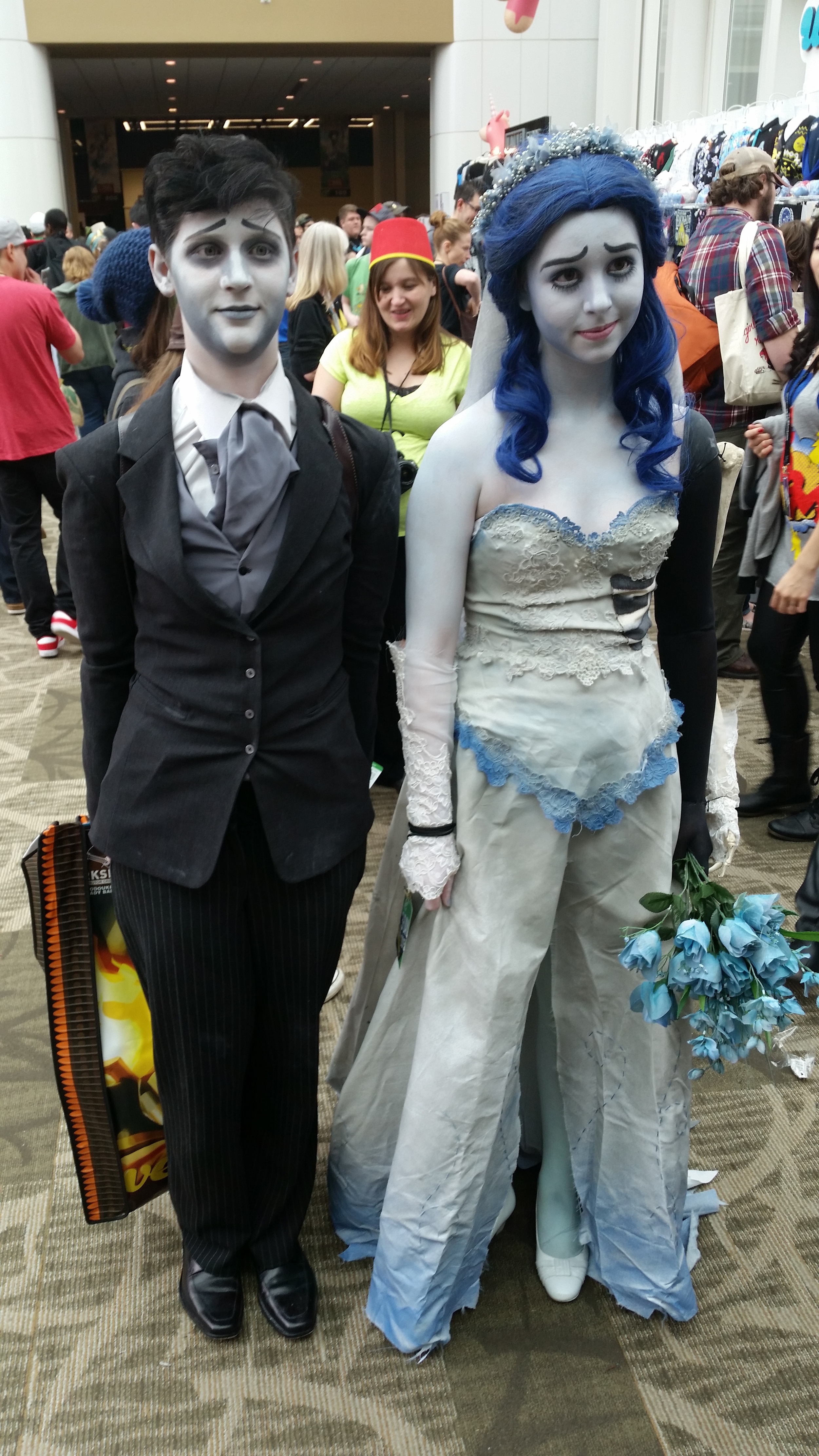 True love always find a way #ECCC #corpsebride #cosplay