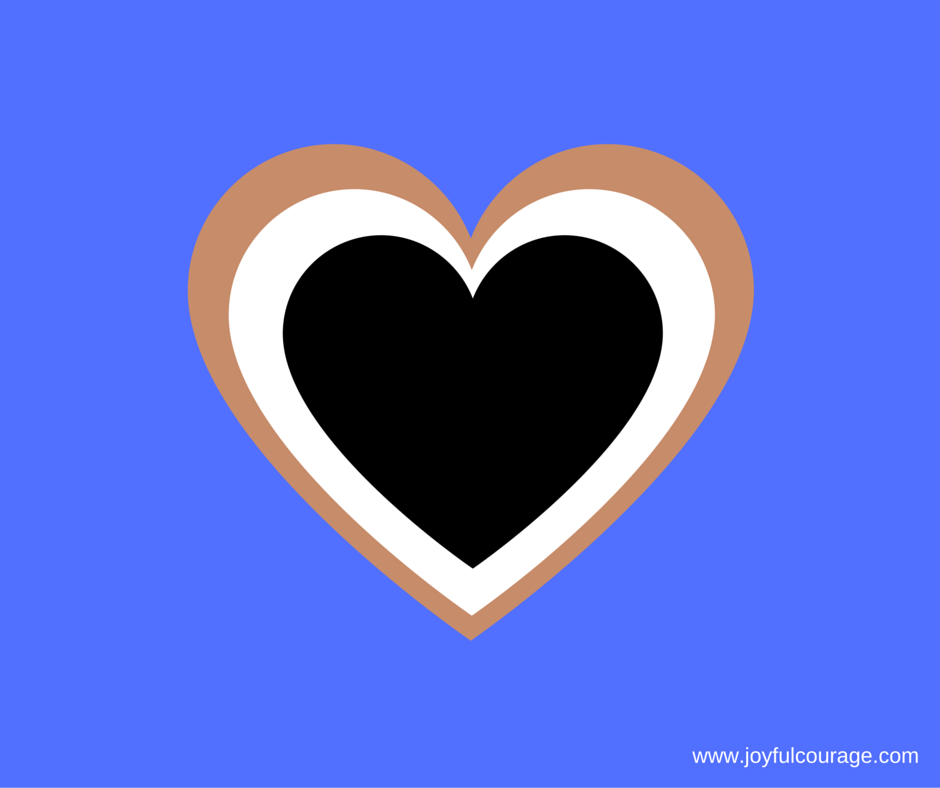 It will take all of us - white, black, brown – to change what is happening in our world. 