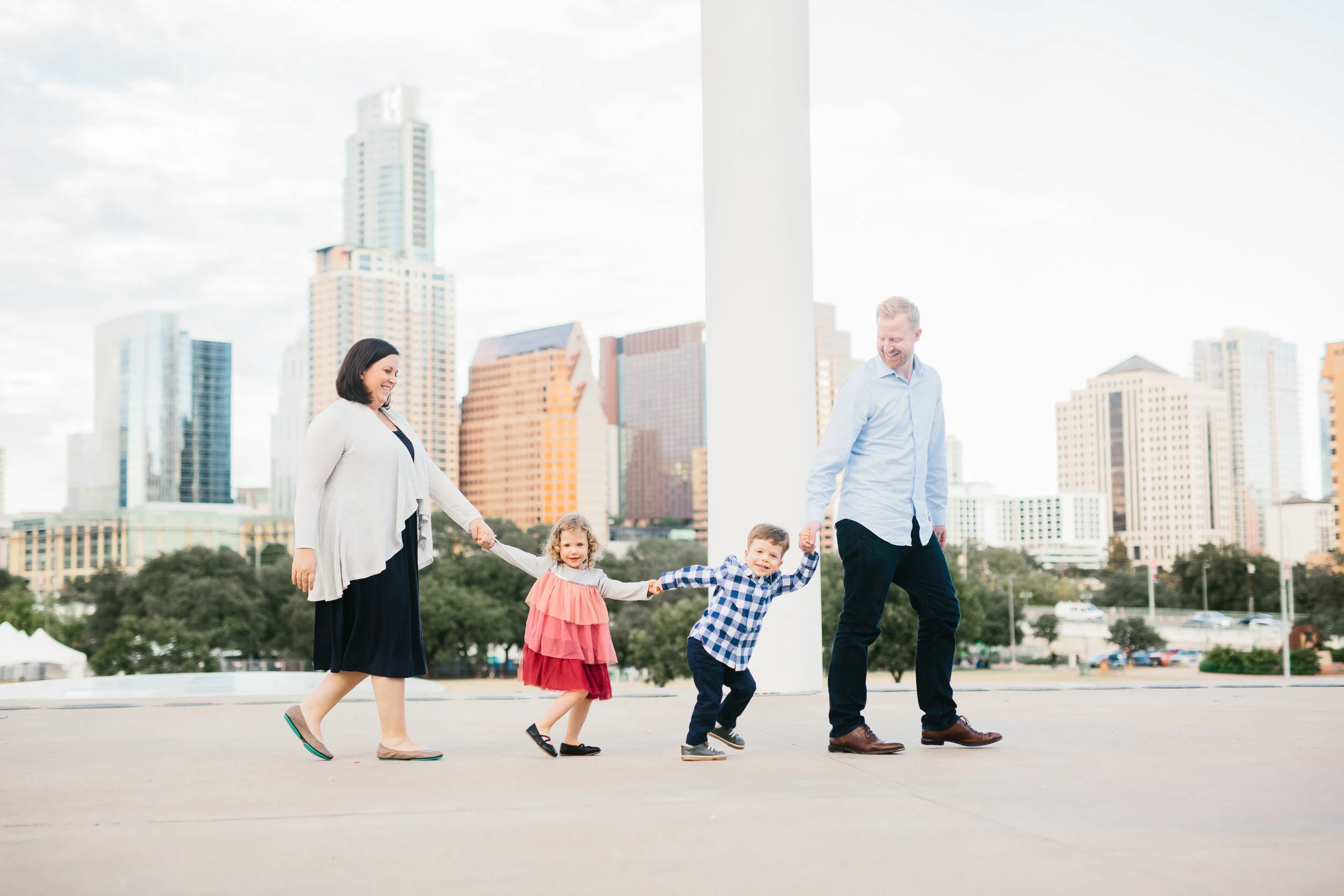 Family Photos at The Long Center &amp; Butler Park ~ Austin Texas Family Photographer