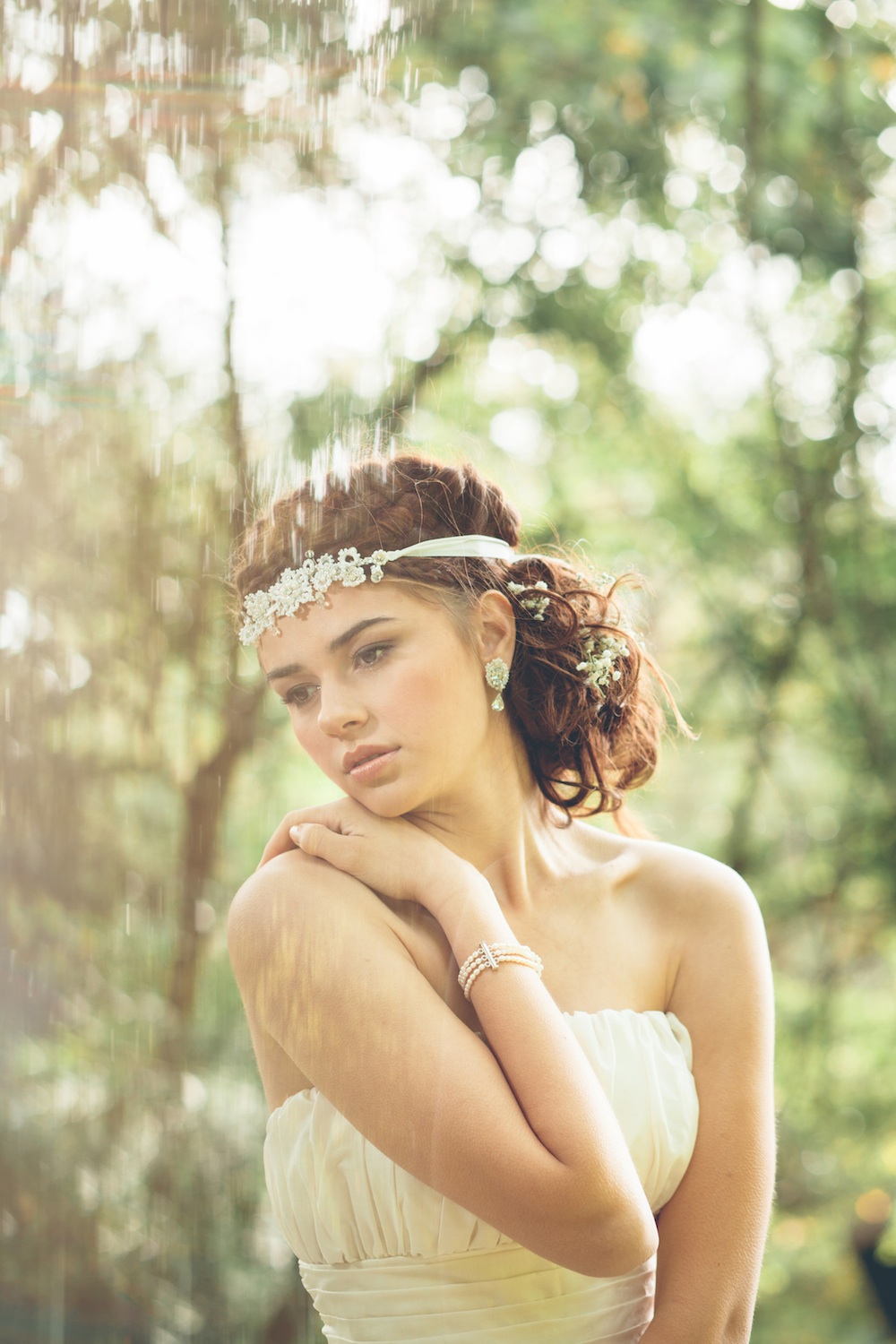   Eirene Headband &amp; Galatea Earrings  