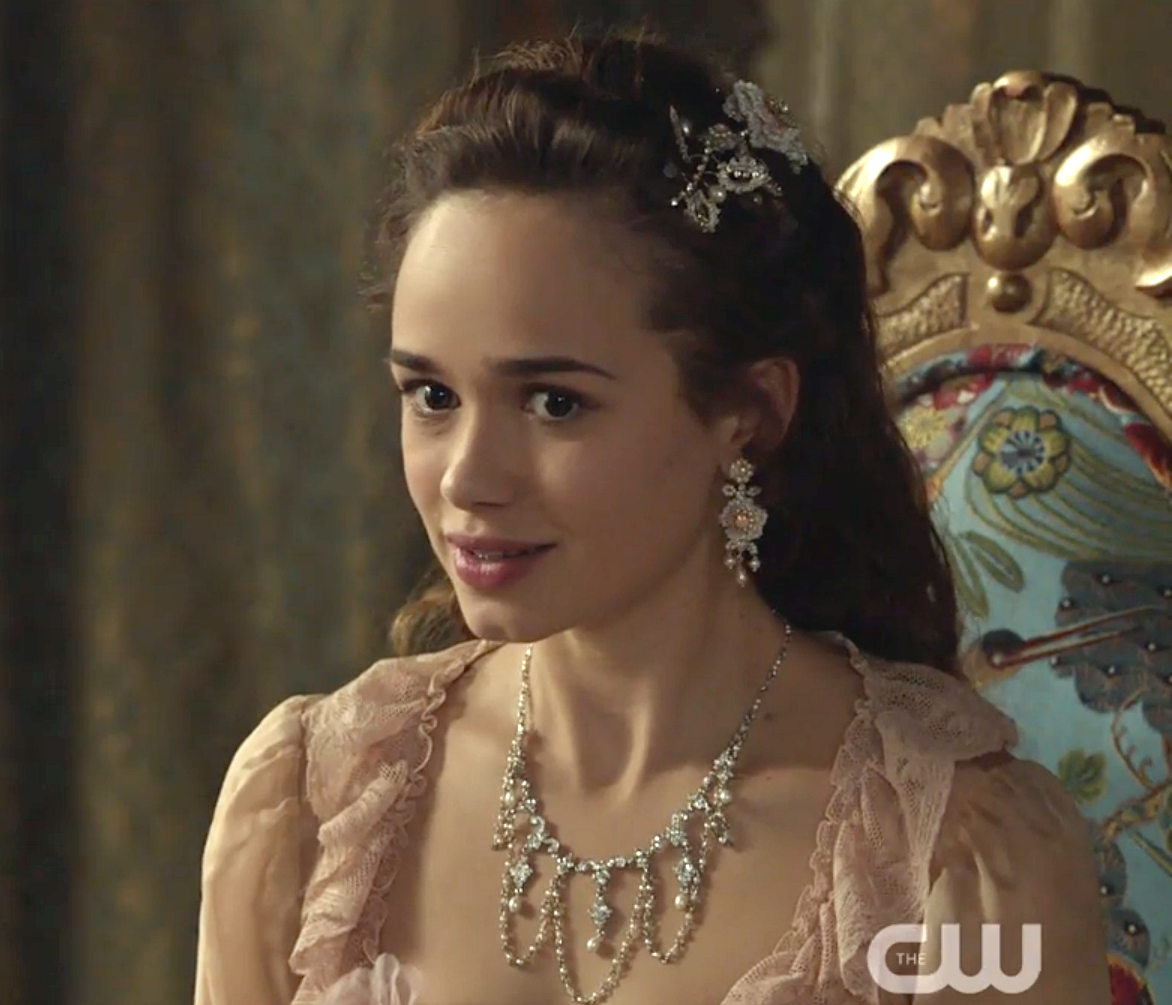 As Seen on Reign | Actress Rose Williams as Princess Claude in Edera "Flora" Earrings