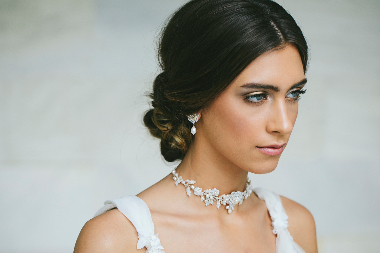Siena Choker Necklace — Edera | Heirloom Lace Wedding