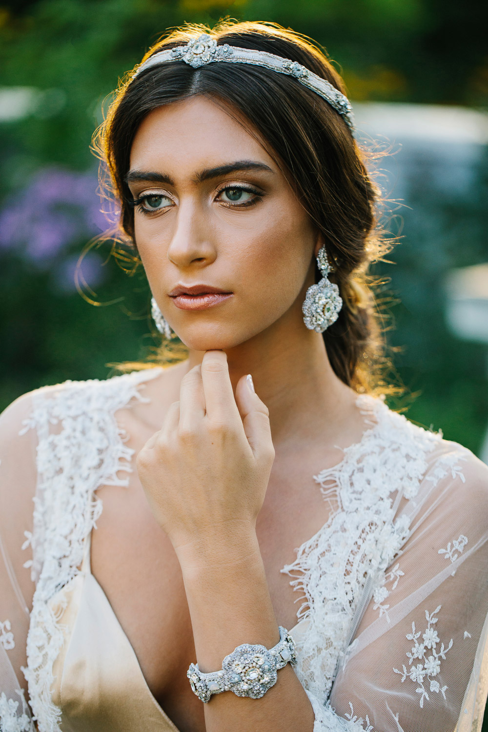   Ravenna Earrings, Cuff &amp; Halo  