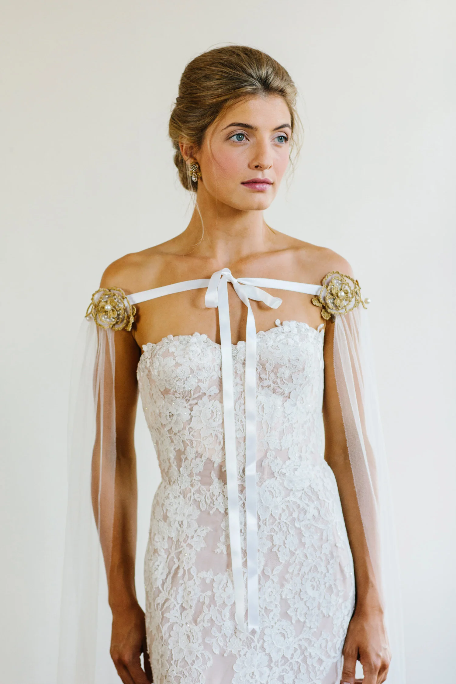 gold cover up for wedding