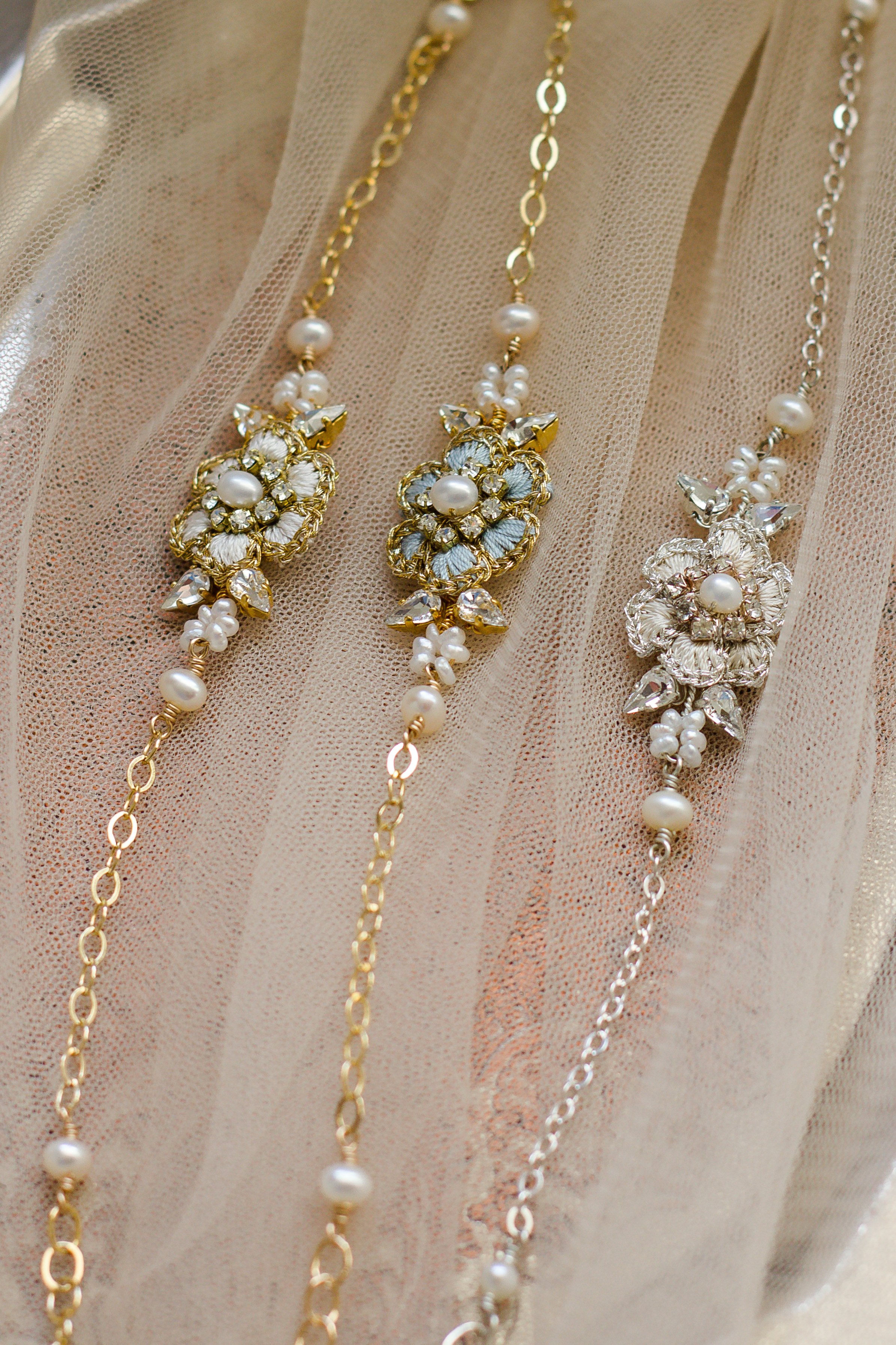 Hyacinthe Tiara — Edera Jewelry | Heirloom Lace Wedding Accessories