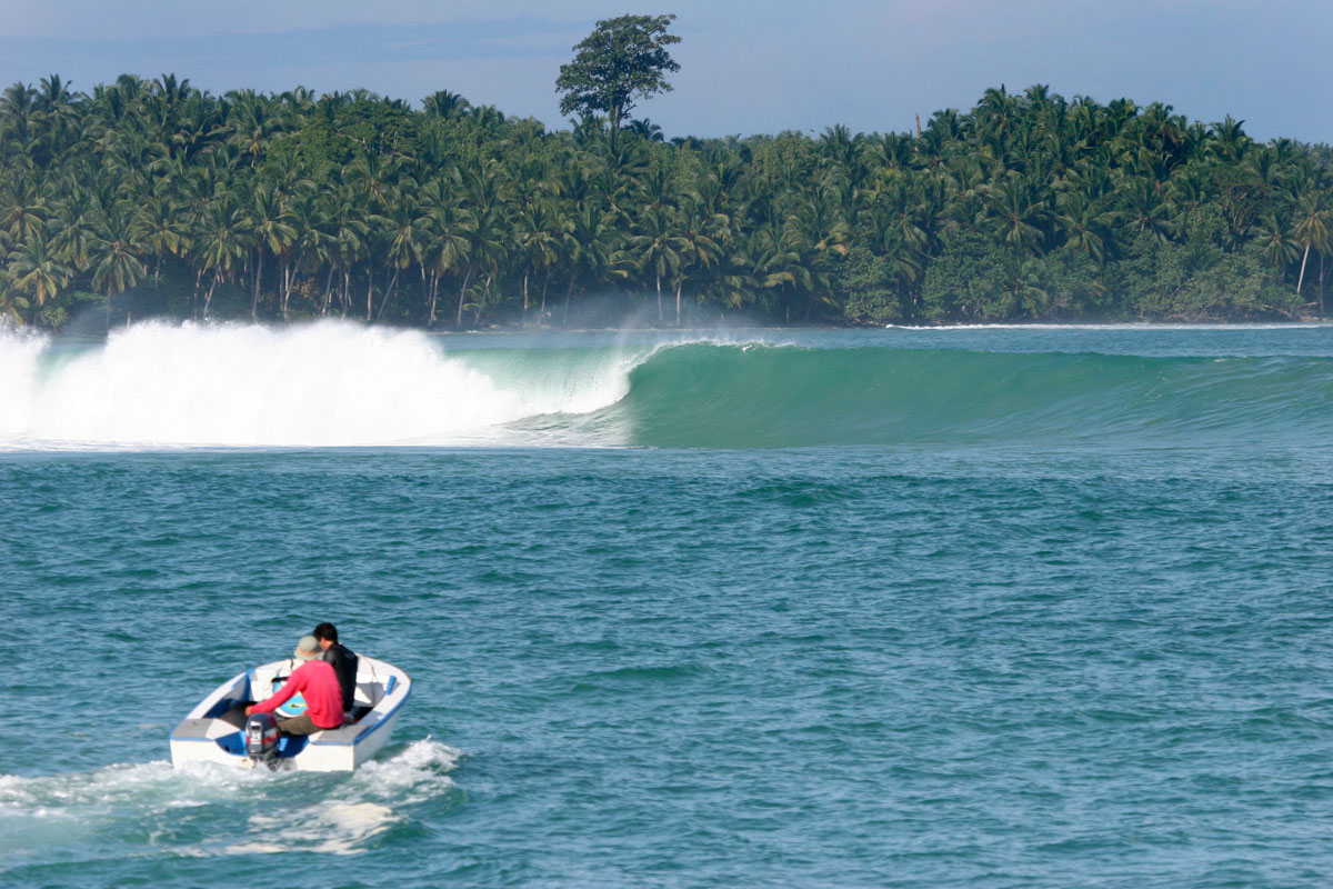 boat ride to an empty line-up, E-Bay
