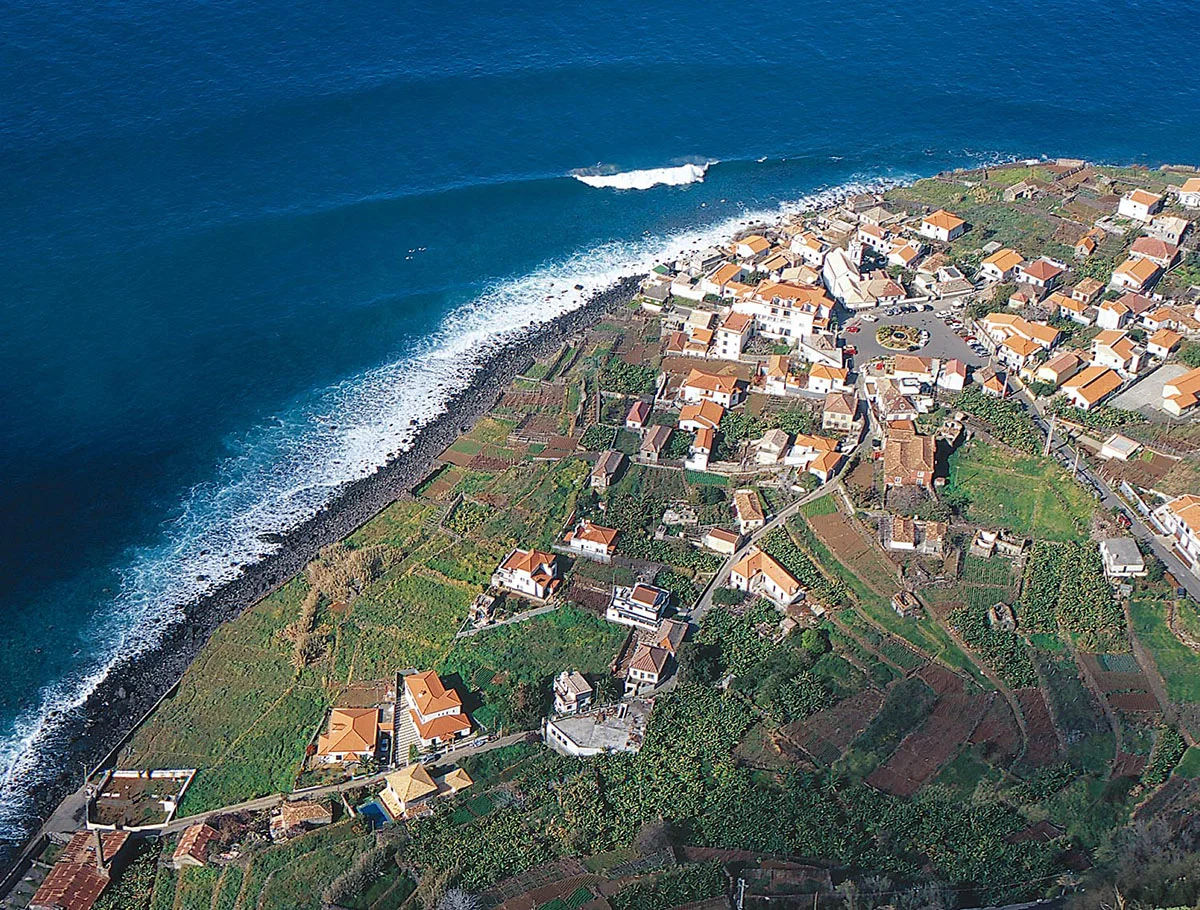 Jardim do Mar from above