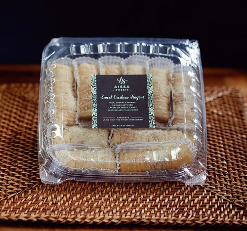 Sweet Cashew Fingers