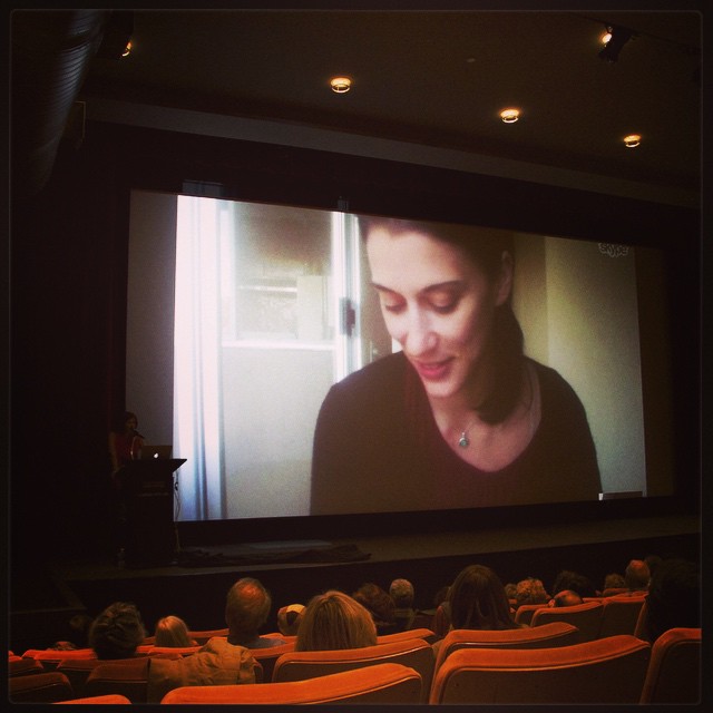 #Skype Q&A with 'May in the Summer' director @cheriendabis #ANA2014 #arab #movie by anaarabcinema