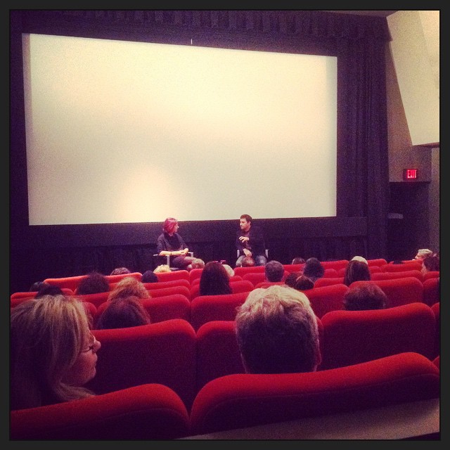 Thanks to @bazziNYU for enlightening Q&A after @Heritages - Mirath the film! @jbfc_pville #arab #movie #documentary #migration #family #memory #ANA2014 by anaarabcinema
