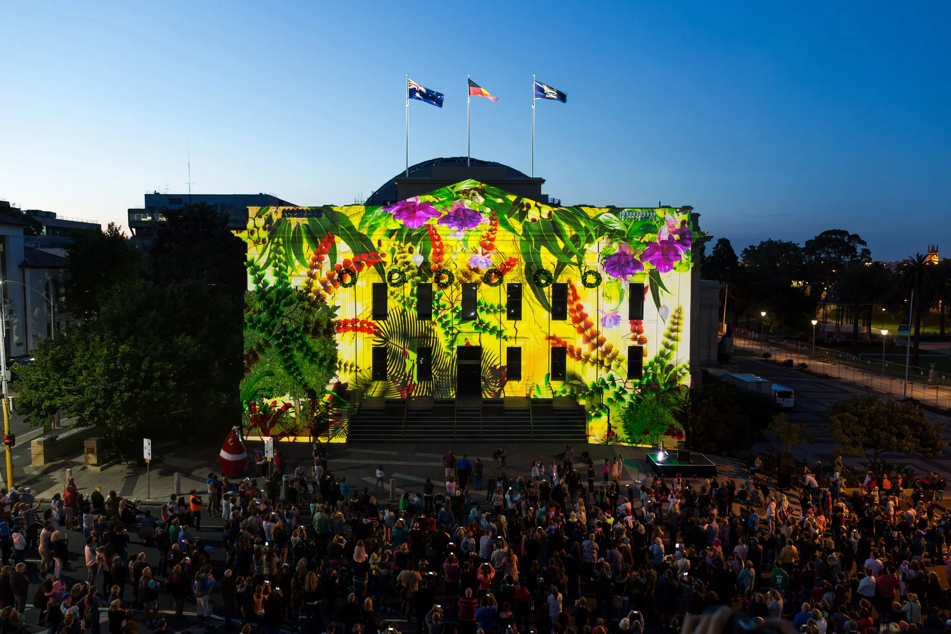 Nick Azidis and Amanda Morgan Geelong City Hall Projection_5.jpg