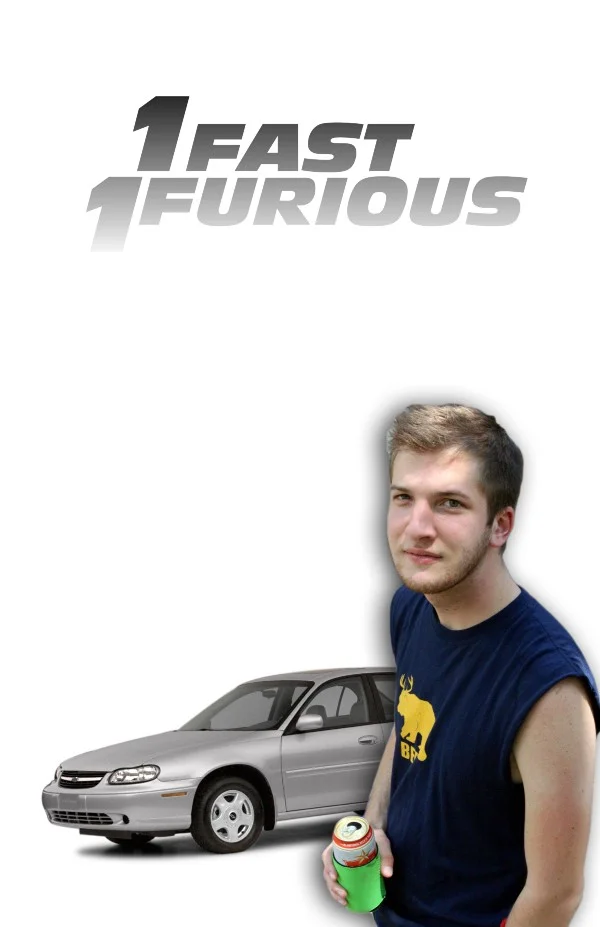 Tentative show poster, to be hung outside an unfortunate local theater.
