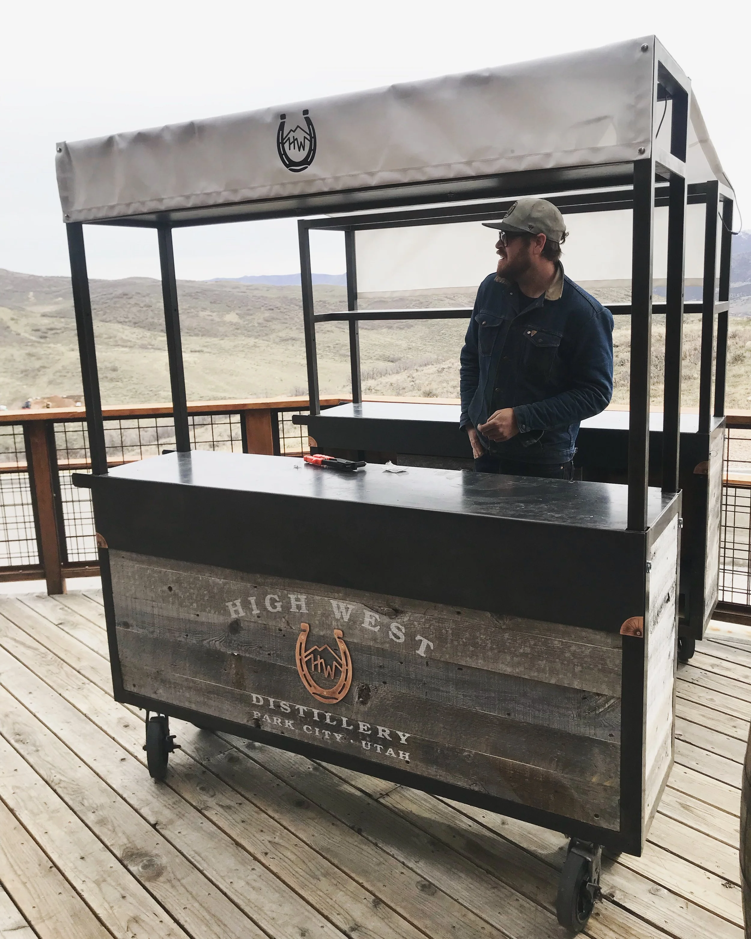 High West Bar Carts