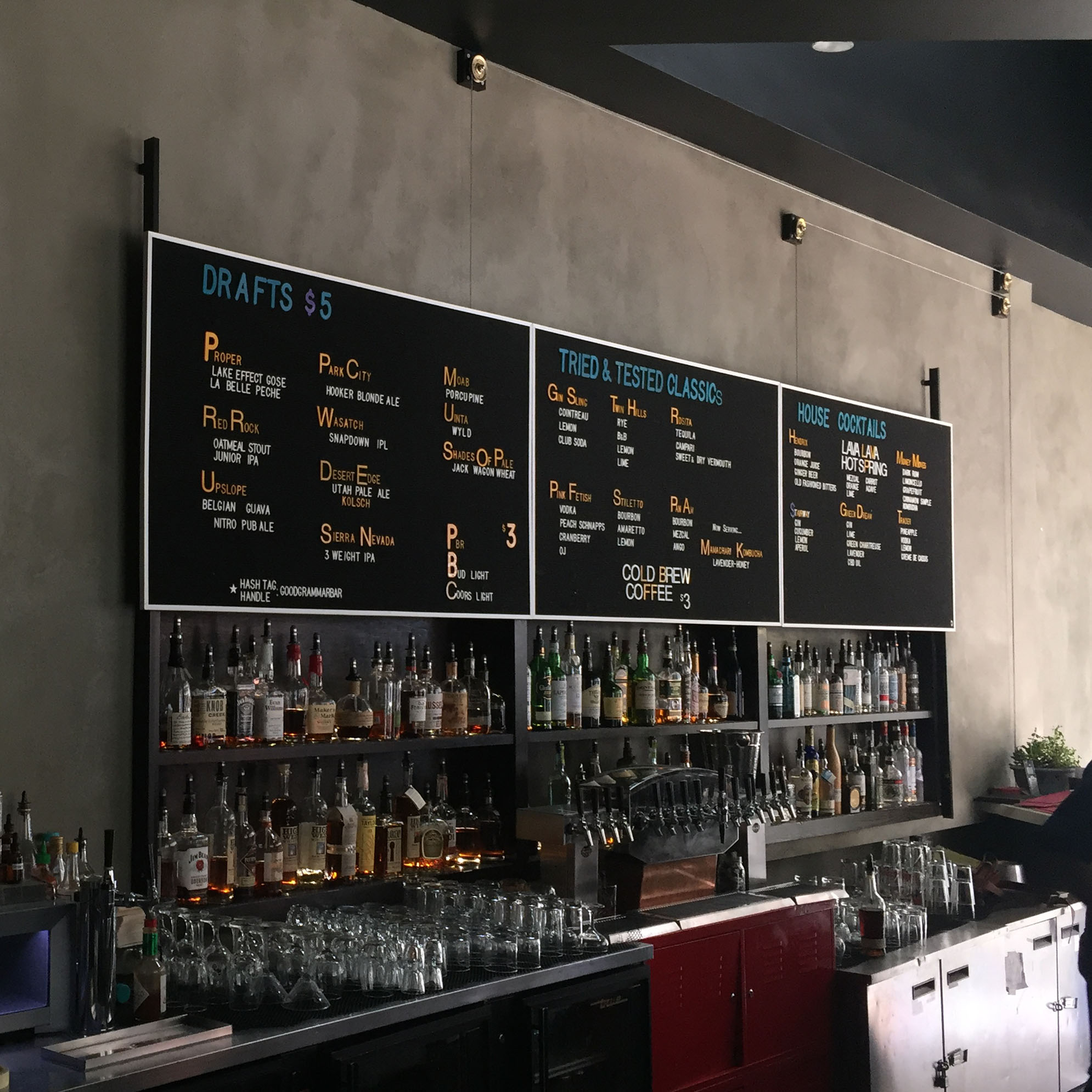 Good Grammar Menu Boards
