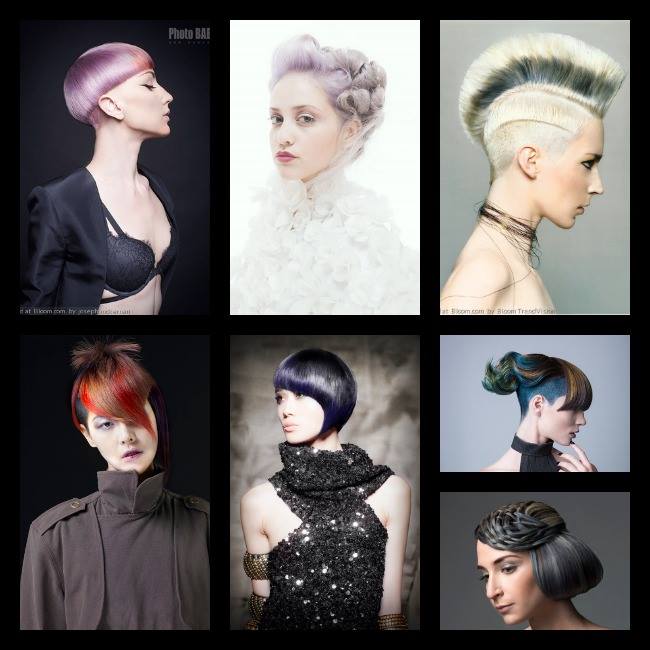First row, second image. Hair by Dacia Carroll for Umbrella Salon