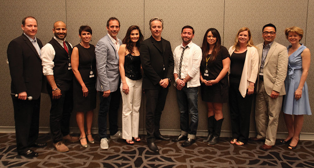   The line up speakers at the Oribe Owners’ Exchange.  