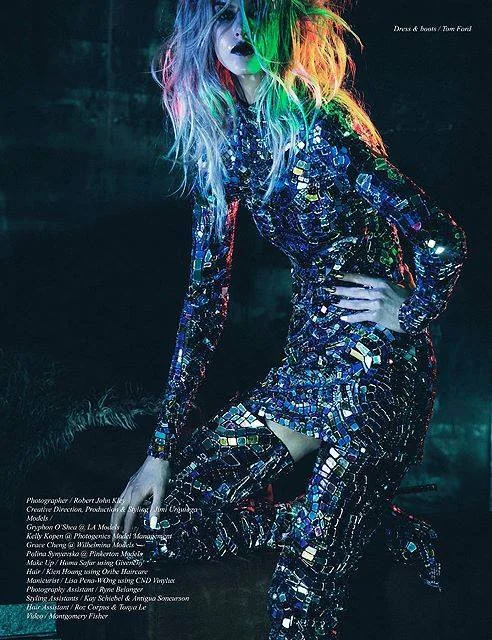 Photographed by: Robert John Kley / Hair by Kien Hoang